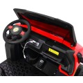 Autíčko Farmer Truck pre 2 deti Červený + Pohon 4x4 + Ovládač + Kiper + Audio LED