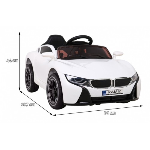 Vozidlo Fast Wind Biely