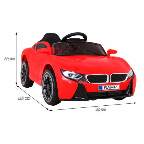 Vozidlo Fast Wind Červený