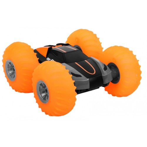 Auto R C 2 4G Nafukovacie Kolesá Svetlá BounceStorm Oranžové