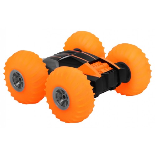Auto R C 2 4G Nafukovacie Kolesá Svetlá BounceStorm Oranžové