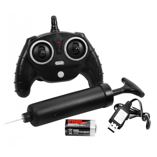 Auto R C 2 4G Nafukovacie Kolesá Svetlá BounceStorm Sivé