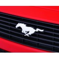 Autíčko Ford Mustang GT na batériu pre deti Červený + Nastaviteľné sedadlo + Audio LED + EVA + Pomalý štart