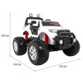 Vozidlo Ford Ranger MONSTER 4x4 Biely