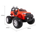 Vozidlo Ford Ranger MONSTER 4x4 Oranžový
