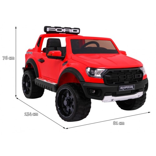 Vozidlo Ford Ranger Raptor Červený