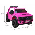 Vozidlo Ford Super Duty Ružový