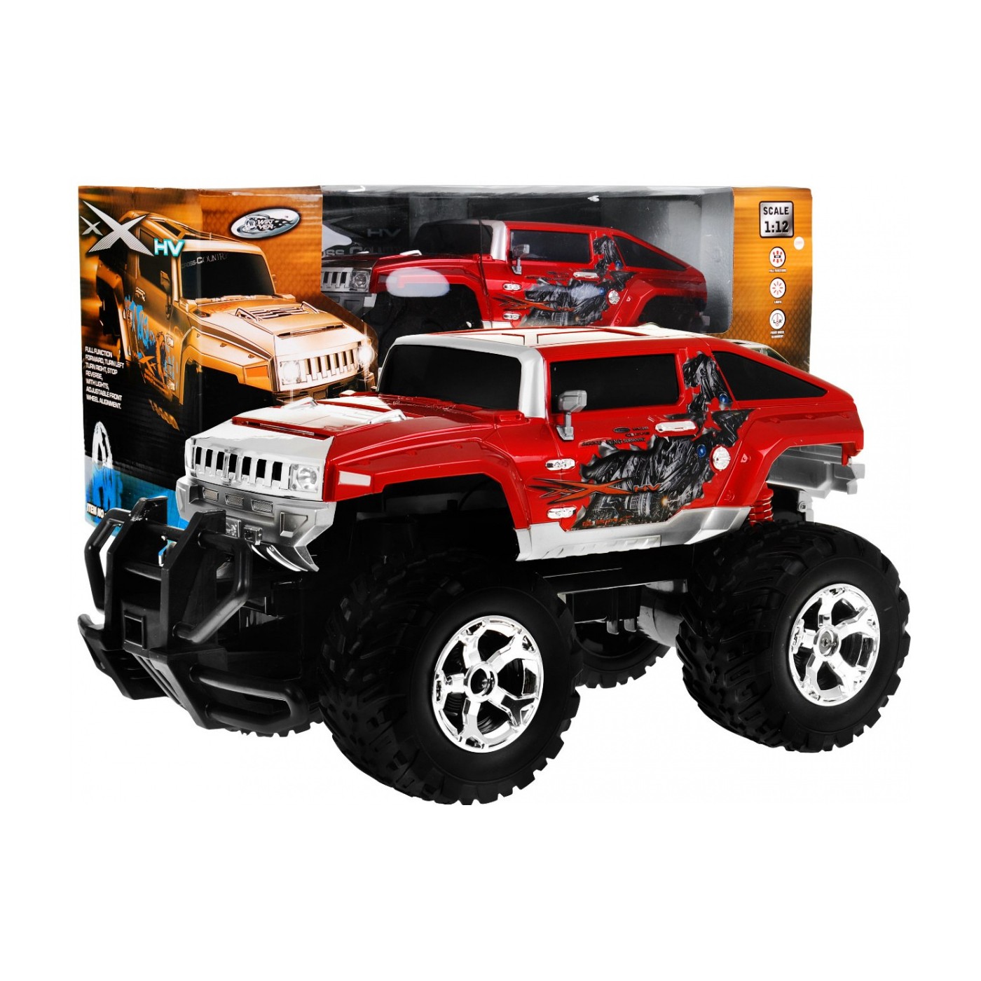 Auto R C Bojové WINYEA 1 12 Červené