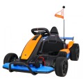 Motokáara McLaren Drift na batériu pre deti + Funkcia driftu + Športové sedadlo + Svietidlá LED + Pomalý štart + EVA
