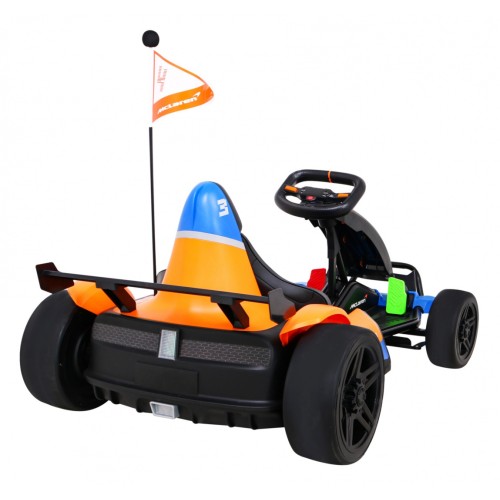 Motokáara McLaren Drift na batériu pre deti + Funkcia driftu + Športové sedadlo + Svietidlá LED + Pomalý štart + EVA