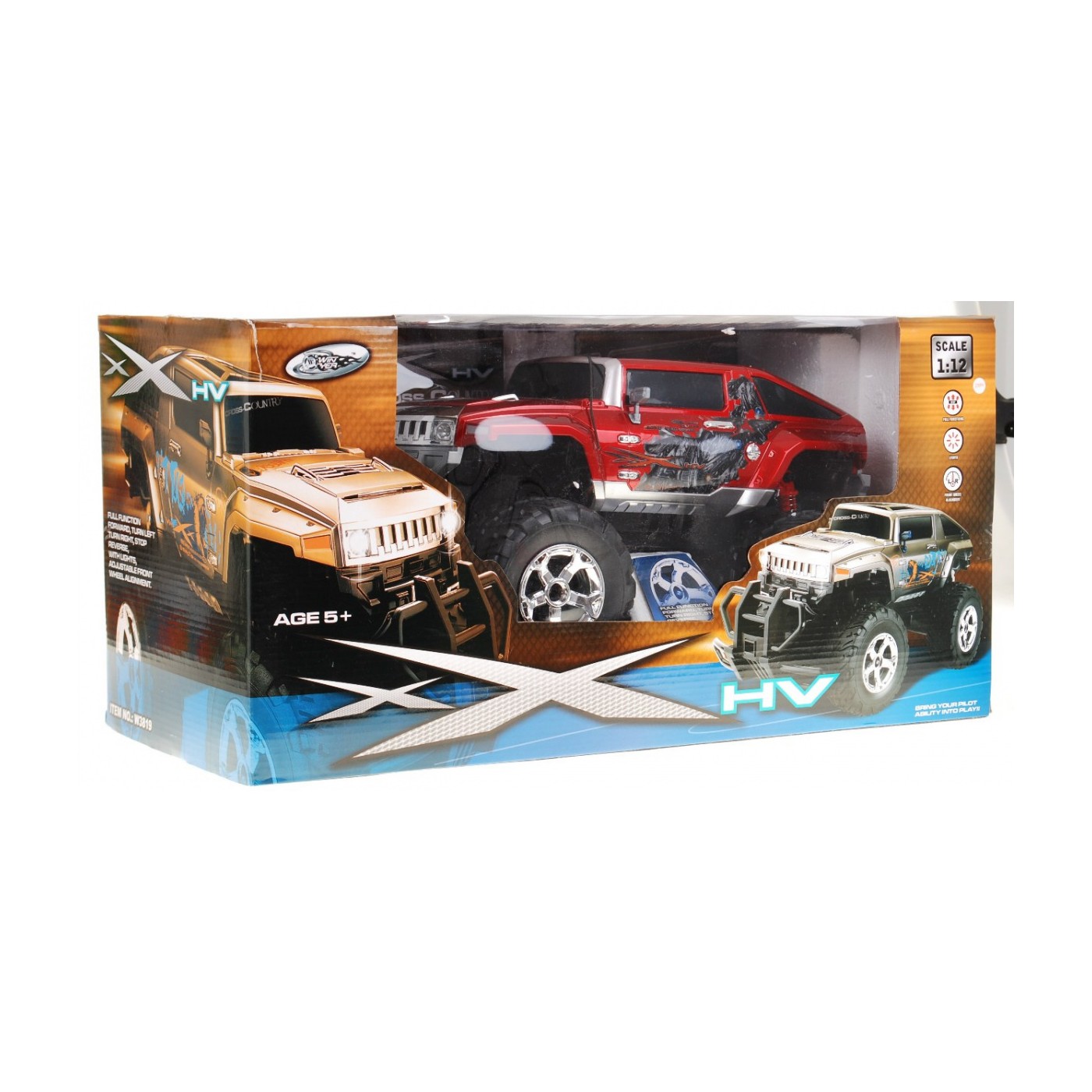 Auto R C Bojové WINYEA 1 12 Červené