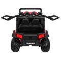 Terénne Grand Buggy Lift pre deti Červené + Pohon 4x4 + Ovládač + Batožinový priestor + Rádio MP3 + LED