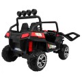 Terénne Grand Buggy Lift pre deti Červené + Pohon 4x4 + Ovládač + Batožinový priestor + Rádio MP3 + LED