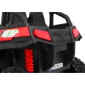 Terénne Grand Buggy Lift pre deti Červené + Pohon 4x4 + Ovládač + Batožinový priestor + Rádio MP3 + LED