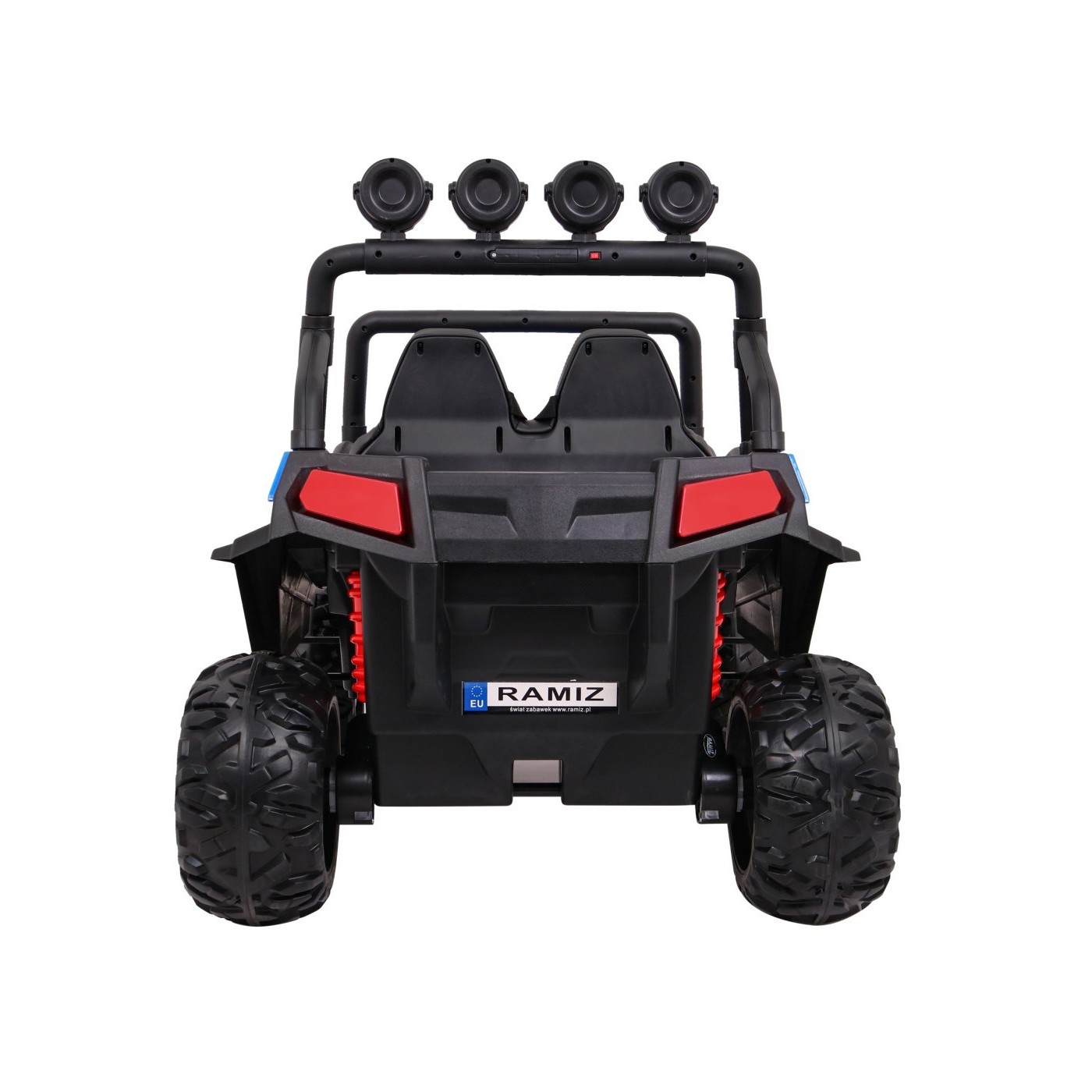 Terénne Grand Buggy Lift pre deti Modré + Pohon 4x4 + Ovládač + Batožinový priestor + Rádio MP3 + LED