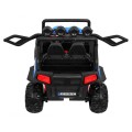Terénne Grand Buggy Lift pre deti Modré + Pohon 4x4 + Ovládač + Batožinový priestor + Rádio MP3 + LED