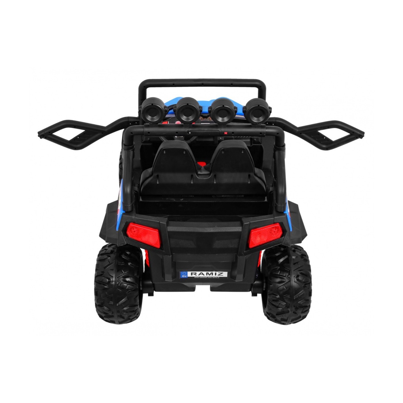 Terénne Grand Buggy Lift pre deti Modré + Pohon 4x4 + Ovládač + Batožinový priestor + Rádio MP3 + LED