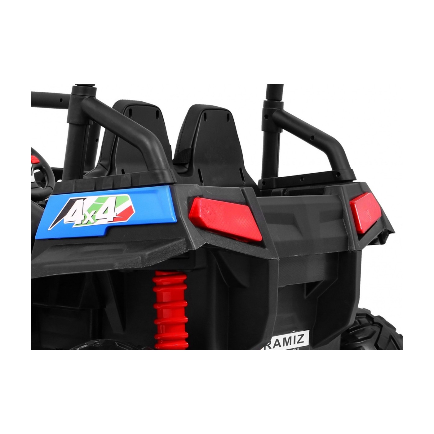 Terénne Grand Buggy Lift pre deti Modré + Pohon 4x4 + Ovládač + Batožinový priestor + Rádio MP3 + LED