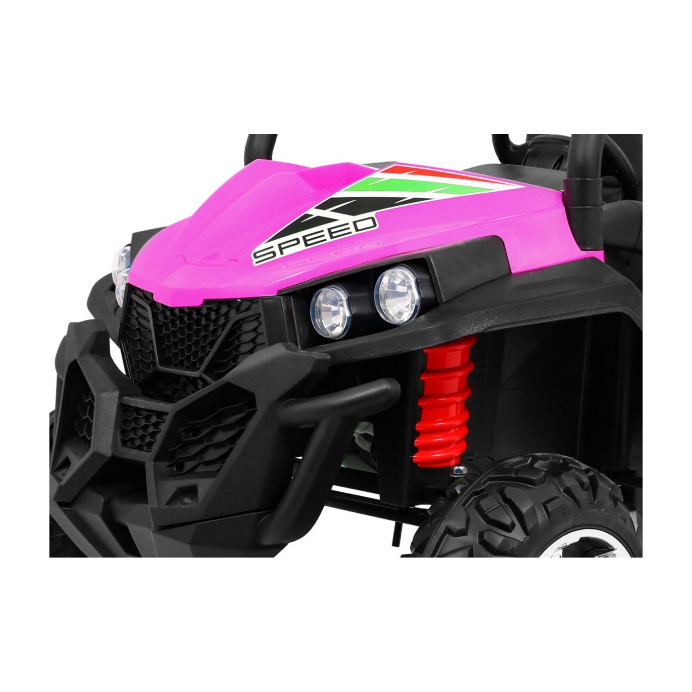 Terénne Grand Buggy Lift pre deti Ružové + Pohon 4x4 + Ovládač + Batožinový priestor + Rádio MP3 + LED