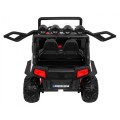 Grand Buggy Strong Lift pre deti Biely + Pohon 4x4 + Ovládač + Batožinový priestor + Rádio MP3 + LED