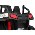 Grand Buggy Strong Lift pre deti Biely + Pohon 4x4 + Ovládač + Batožinový priestor + Rádio MP3 + LED