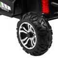 Grand Buggy Strong Lift pre deti Biely + Pohon 4x4 + Ovládač + Batožinový priestor + Rádio MP3 + LED
