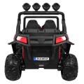 Grand Buggy Strong Lift pre deti Červený + Pohon 4x4 + Ovládač + Batožinový priestor + Rádio MP3 + LED