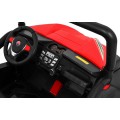 Grand Buggy Strong Lift pre deti Červený + Pohon 4x4 + Ovládač + Batožinový priestor + Rádio MP3 + LED