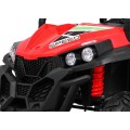 Grand Buggy Strong Lift pre deti Červený + Pohon 4x4 + Ovládač + Batožinový priestor + Rádio MP3 + LED