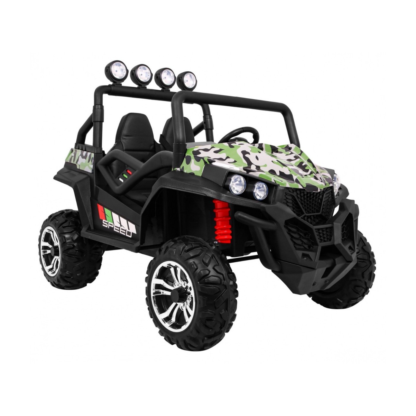 Grand Buggy Strong Lift pre deti Moro + Pohon 4x4 + Ovládač + Batožinový priestor + Rádio MP3 + LED