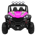 Grand Buggy Strong Lift pre deti Ružový + Pohon 4x4 + Ovládač + Batožinový priestor + Rádio MP3 + LED