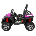 Grand Buggy Strong Lift pre deti Ružový + Pohon 4x4 + Ovládač + Batožinový priestor + Rádio MP3 + LED
