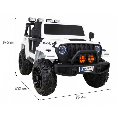 Vozidlo GRAVITY Strong Biely