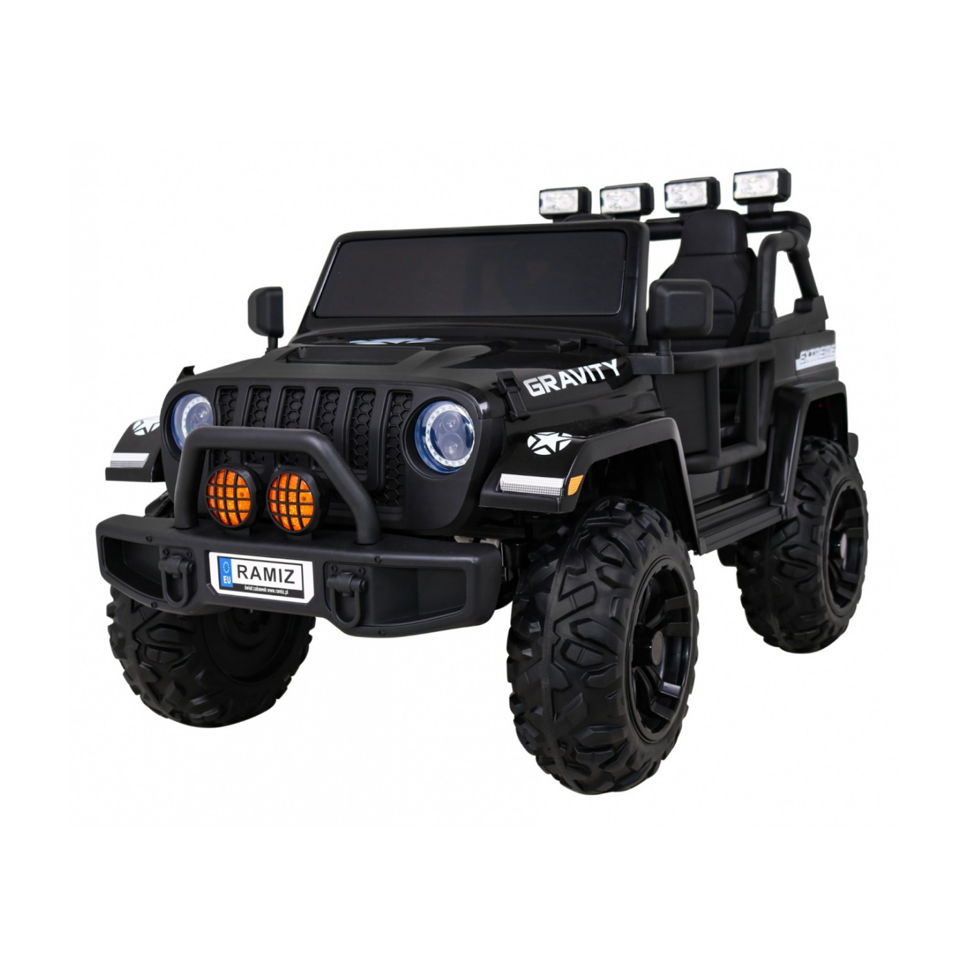 Vozidlo GRAVITY Strong Čierny