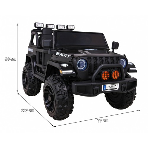 Vozidlo GRAVITY Strong Čierny
