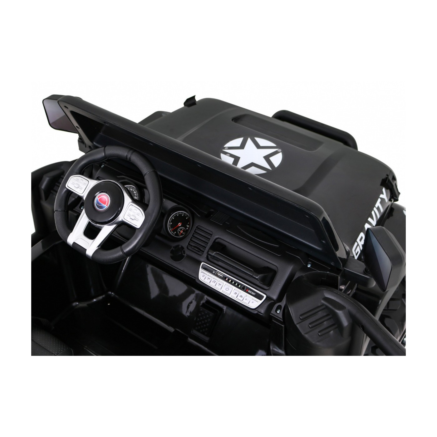Vozidlo GRAVITY Strong Čierny