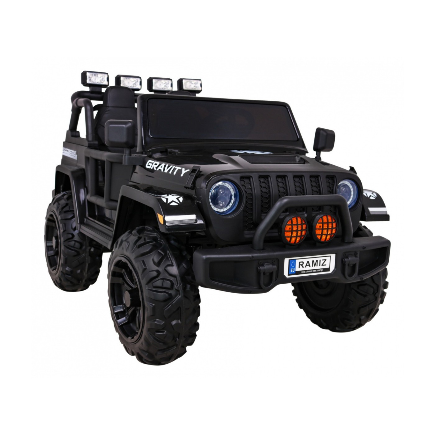 Vozidlo GRAVITY Strong Čierny