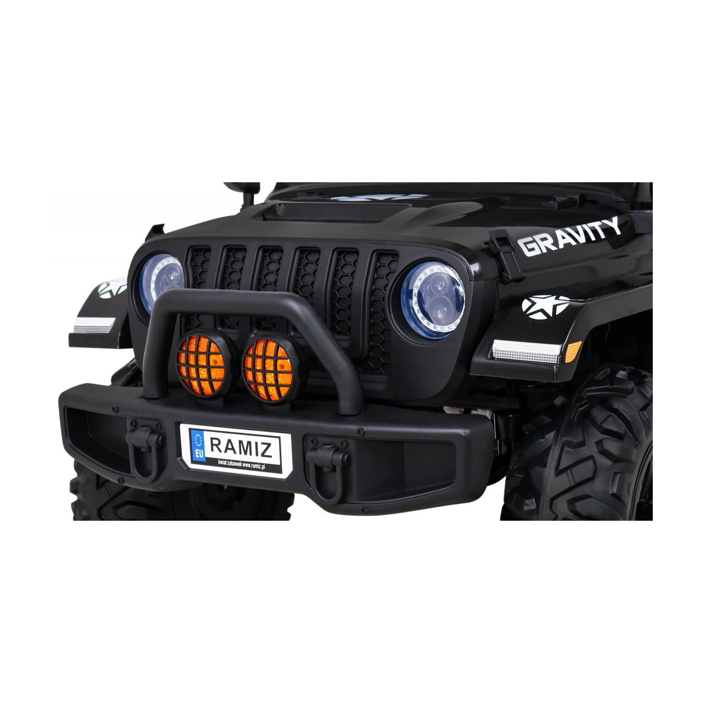 Vozidlo GRAVITY Strong Čierny