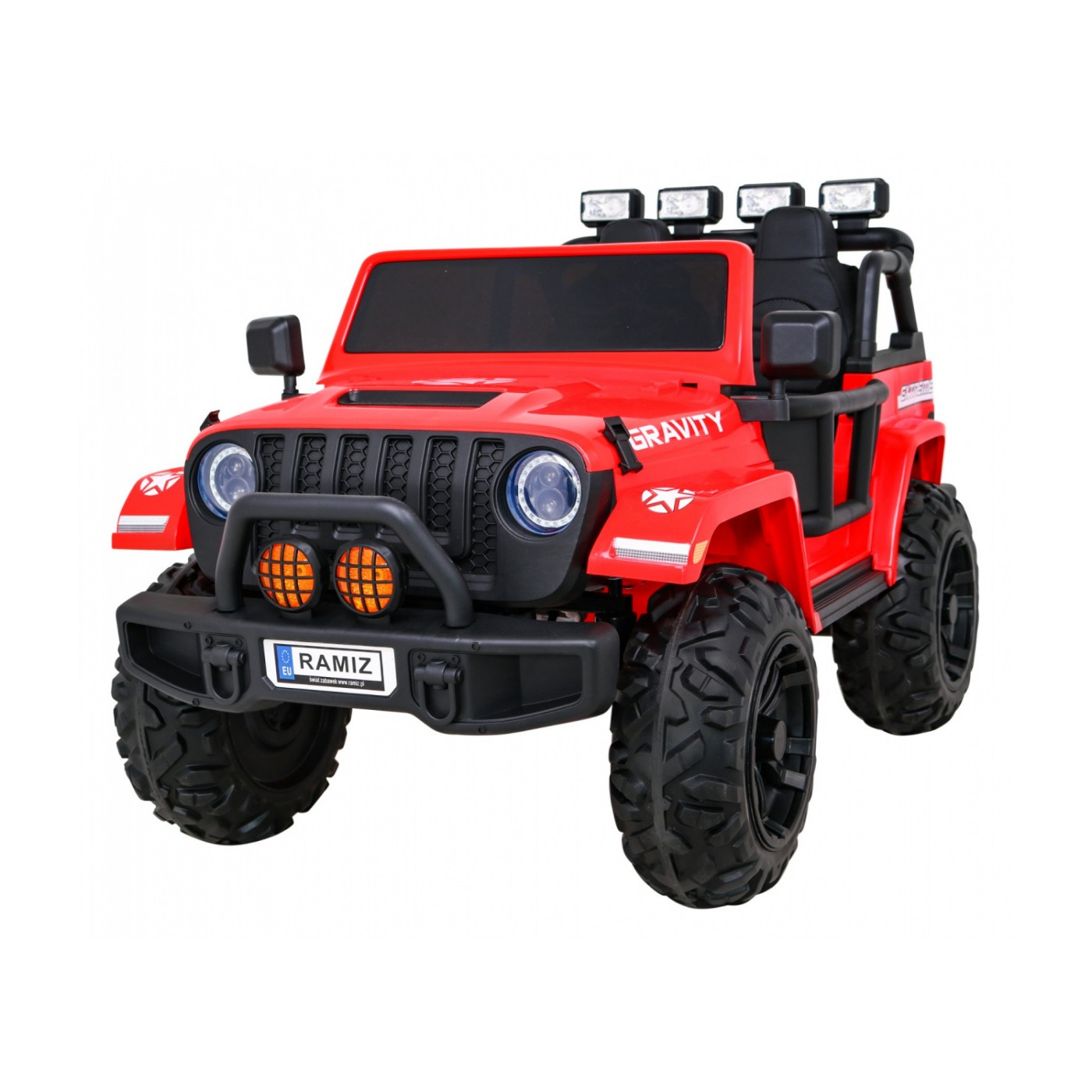 Vozidlo GRAVITY Strong Červený