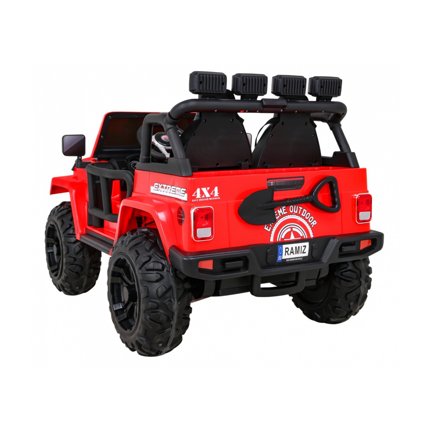 Vozidlo GRAVITY Strong Červený