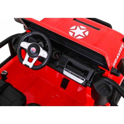 Vozidlo GRAVITY Strong Červený