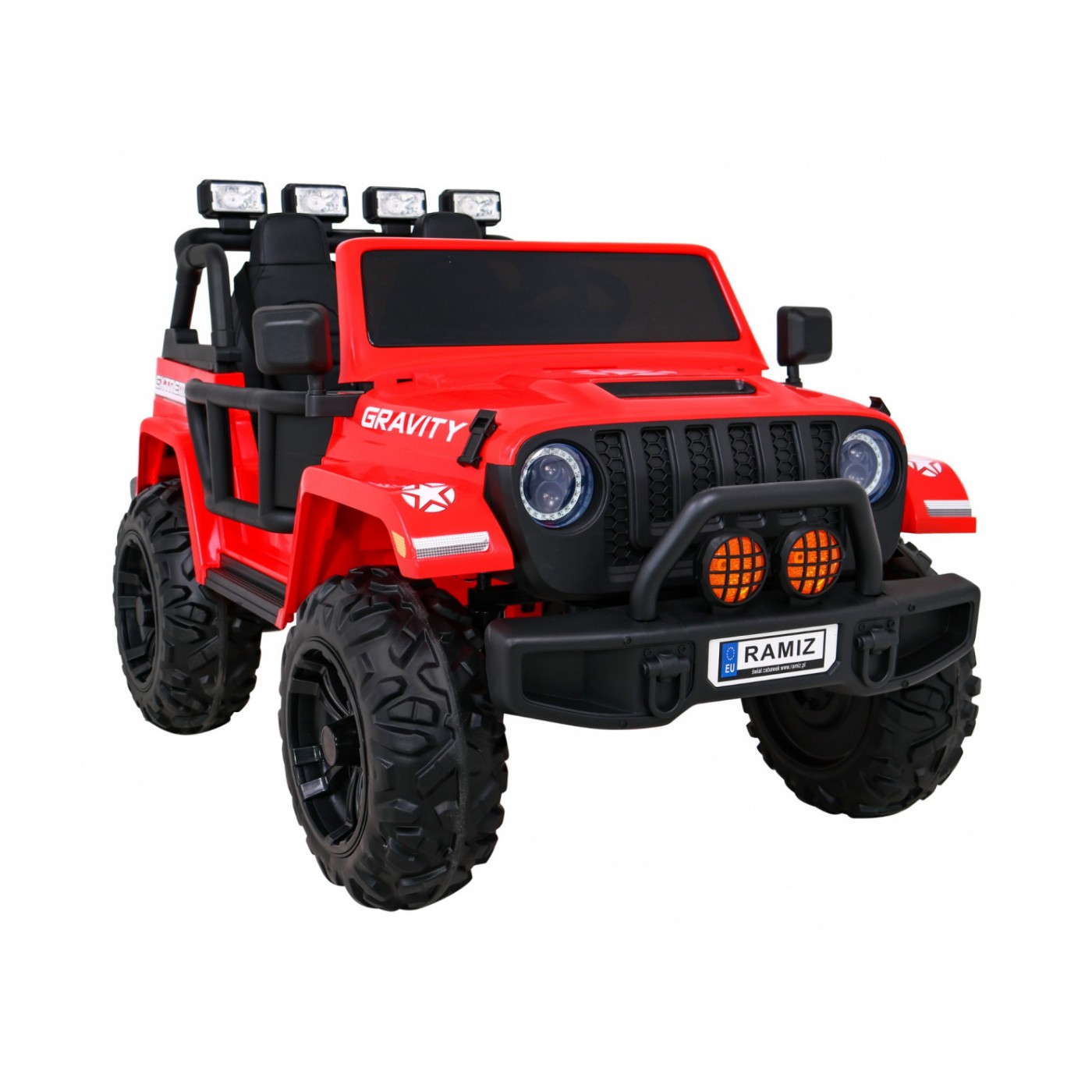 Vozidlo GRAVITY Strong Červený