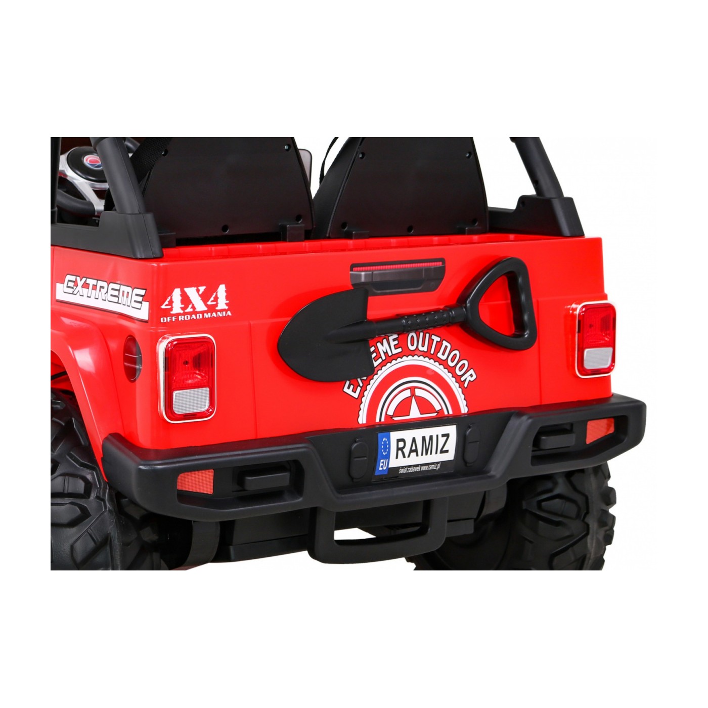 Vozidlo GRAVITY Strong Červený