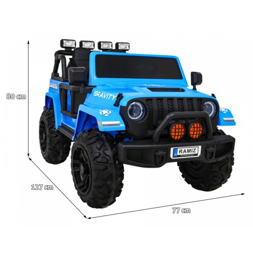 Vozidlo GRAVITY Strong Modrý