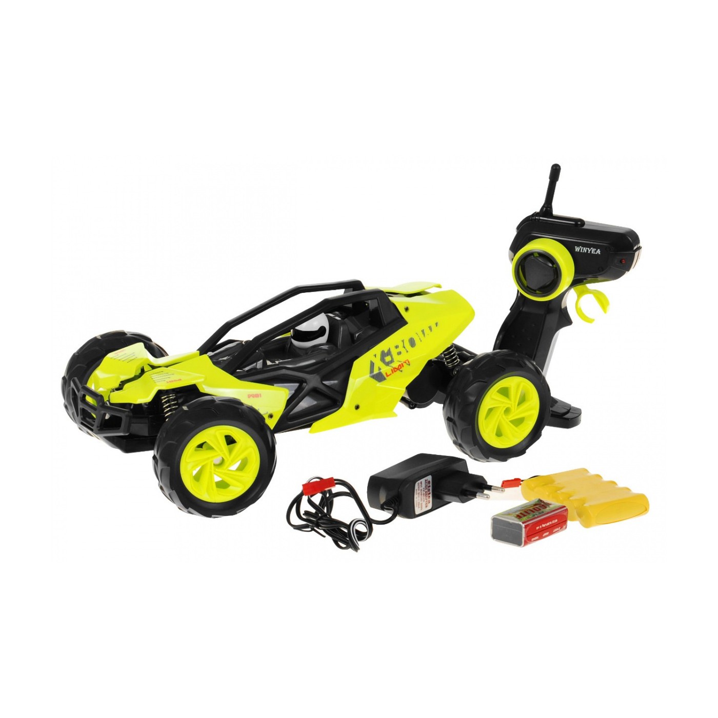 Auto R C Buggy 2 4G WINYEA 1 14 Zelené