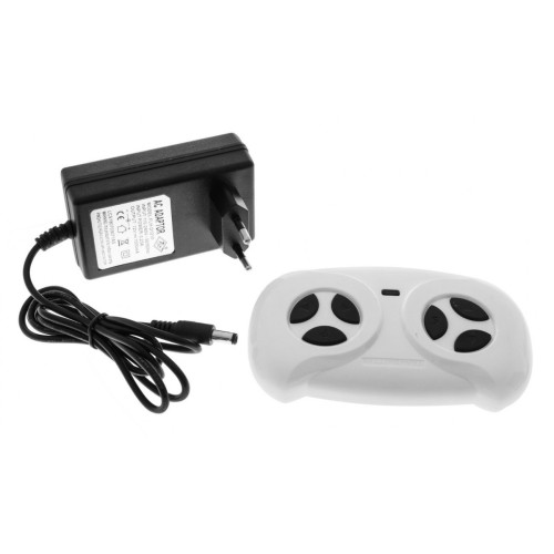 Autíčko GT šport na batériu pre deti Biele + Ovládač + Pomalý štart + Batožinový priestor + MP3 LED