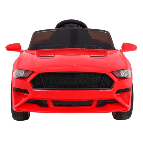 Autíčko GT šport na batériu pre deti Červené + Ovládač + Pomalý štart + Batožinový priestor + MP3 LED