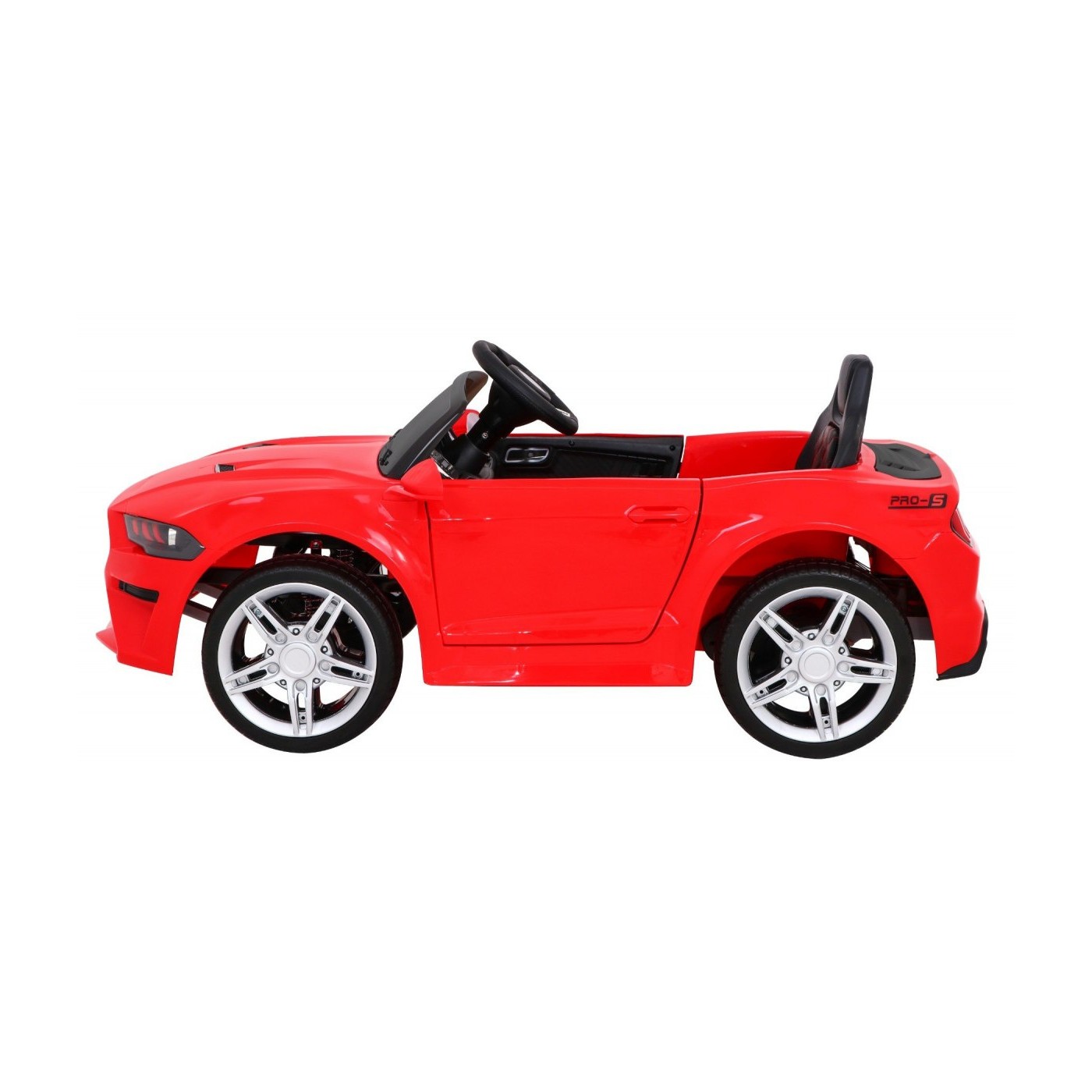 Autíčko GT šport na batériu pre deti Červené + Ovládač + Pomalý štart + Batožinový priestor + MP3 LED