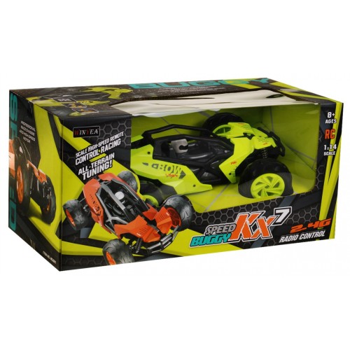 Auto R C Buggy 2 4G WINYEA 1 14 Zelené