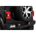 Jeep Wrangler Rubicon na batériu pre deti Čierny + Ovládač + Rádio MP3 LED + Kolesá EVA